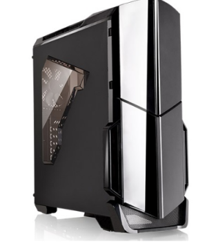 THERMALTAKE mid Tower 600W 80 Gaming Versa N21 CA 3D9 60M1WE 00 ATX PC Kasası SPCC,Pencereli Siyah 5x 12cm Fan